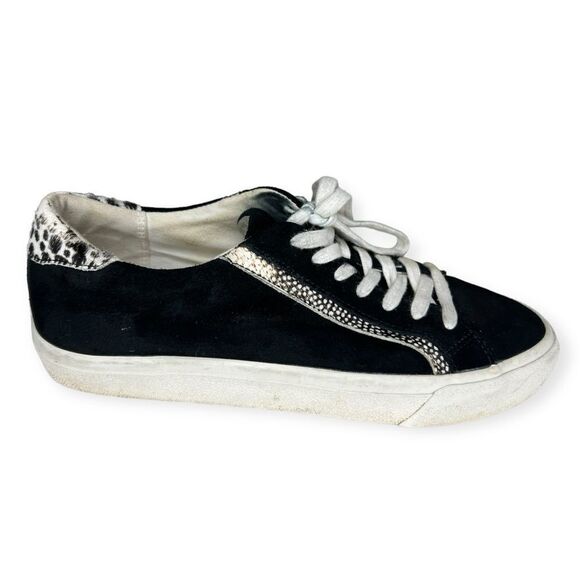 Madewell Sidewalk‎ Low-Top Sneakers in Suede and Spot Calf MA522 Women’s Size 8 - Picture 1 of 8